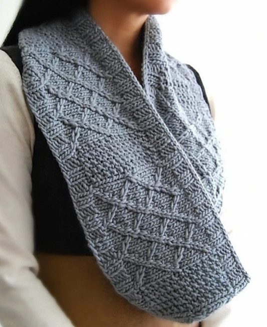 Hazy Shade Scarf Knitting Pattern PDF Download - Scarf Fashion 2025